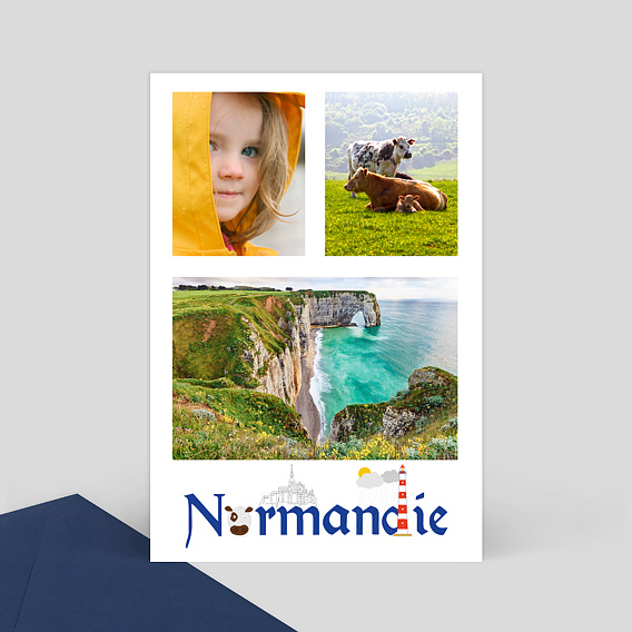 Carte Postale Normandie
