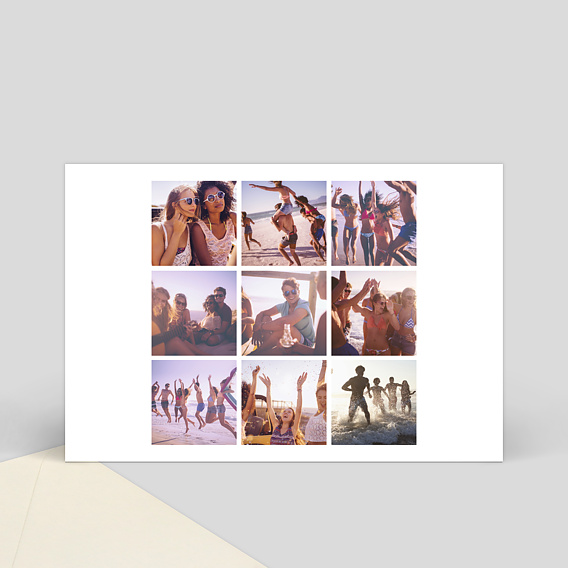 Carte Postale Popart 9 photos carte postale