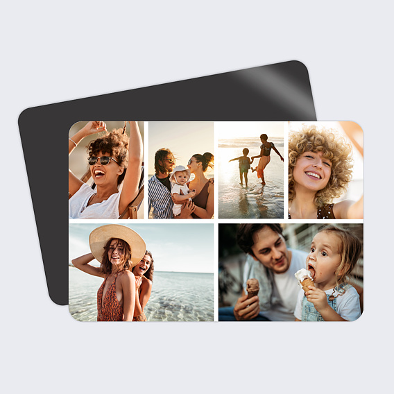 Carte postale Carte multiphoto 6 photos 2 - 1 - 2 - 1