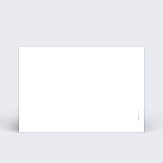 Carte postale Modèle 100% personnalisable Verso