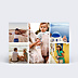 Carte Postale Carte multiphoto 5 photos 2 - 1 - 2