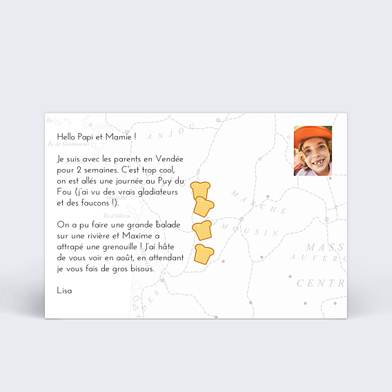 Carte Postale Vendée