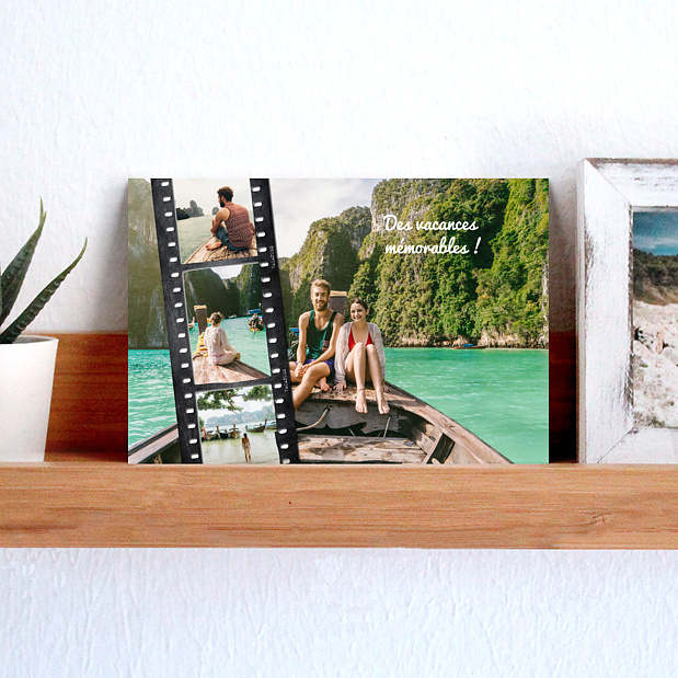 Carte postale pellicule photos