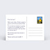 Carte postale Carte multiphoto 5 photos 2 - 1 - 2 Verso