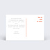 Carte postale Patchwork Kraft Verso