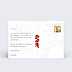 Carte postale Typographie Pays Basque Verso