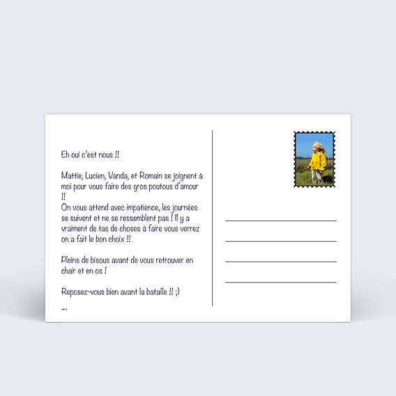 Carte Postale Carte multiphoto 5 photos 2 - 1 - 2