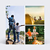Carte postale Carte multiphoto 3 photos 1 - 2 droite Recto