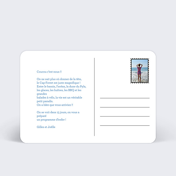 Carte Postale Carte multiphoto 6 photos 2 - 1 - 1 - 2