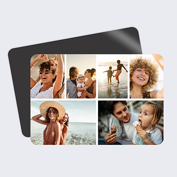 Carte Postale Carte multiphoto 6 photos 2 - 1 - 2 - 1