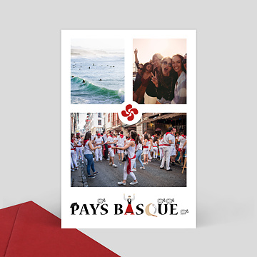 Carte Postale Pays basque