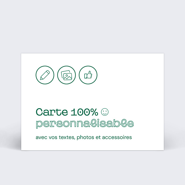 Carte postale vacances modèle 100% personnalisable