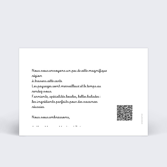 Carte Postale Carte postale greetings from