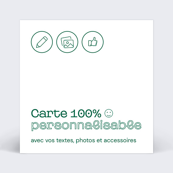 Carte postale Carte postale vacances modèle 100% personnalisable