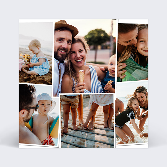 Carte postale Collage Photos