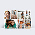 Carte Postale Carte multiphoto 6 photos 2 - 1 - 1 - 2