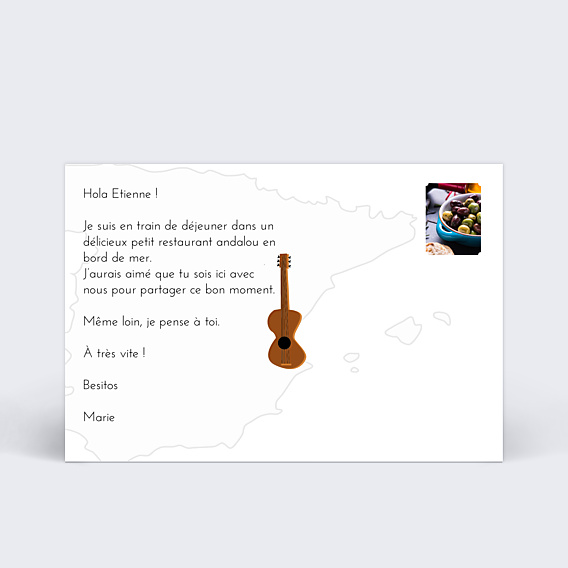 Carte Postale Espagne