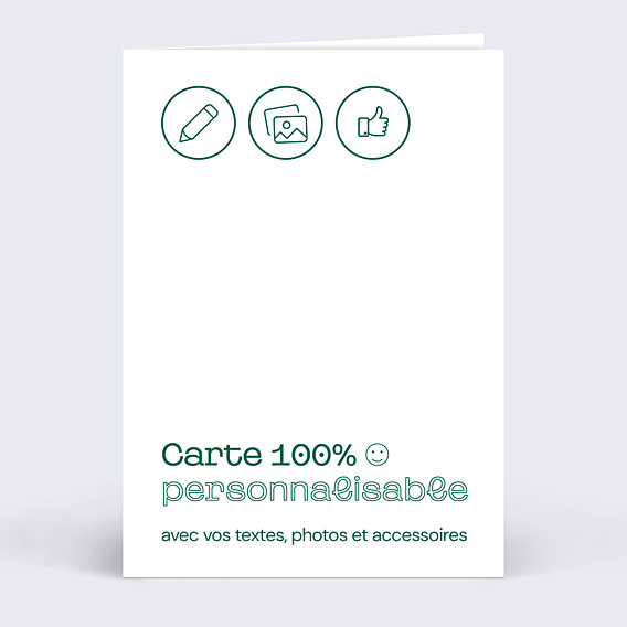 Carte postale Modèle 100% personnalisable