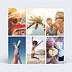 Carte postale Carte multiphotos 6 photos Recto