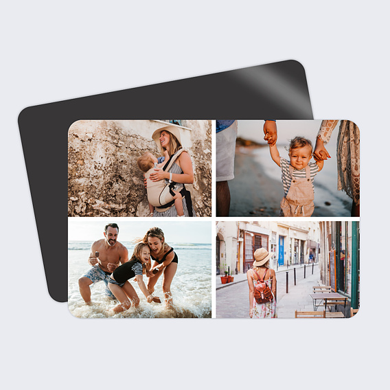 Carte postale Carte postale multiphoto 4 photos