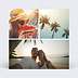 Carte postale Carte multiphoto 3 photos 2 - 1 bas