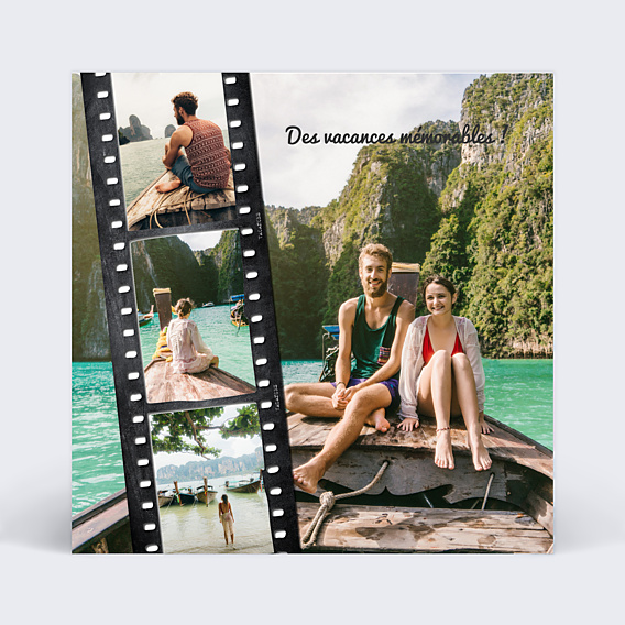 Carte Postale Carte postale pellicule photos