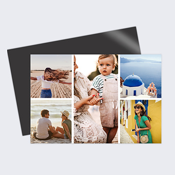 Carte Postale Carte multiphoto 5 photos 2 - 1 - 2