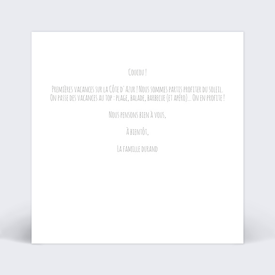 Carte postale Carte multiphoto 3 photos 1 - 2 Verso