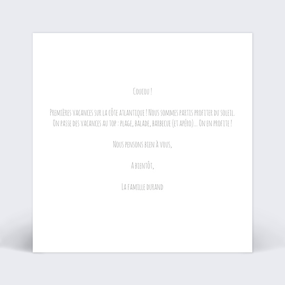 Carte postale Carte multiphoto 3 photos 2 - 1 Verso