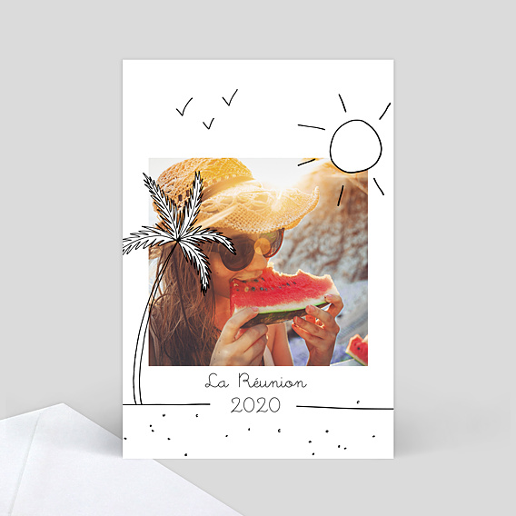 Carte Postale Thème plage