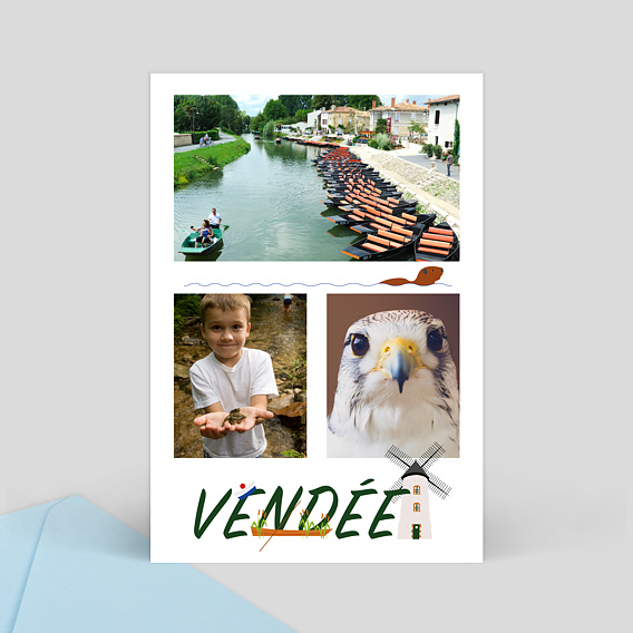 Carte Postale Vendée