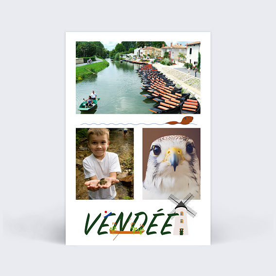 Carte Postale Vendée