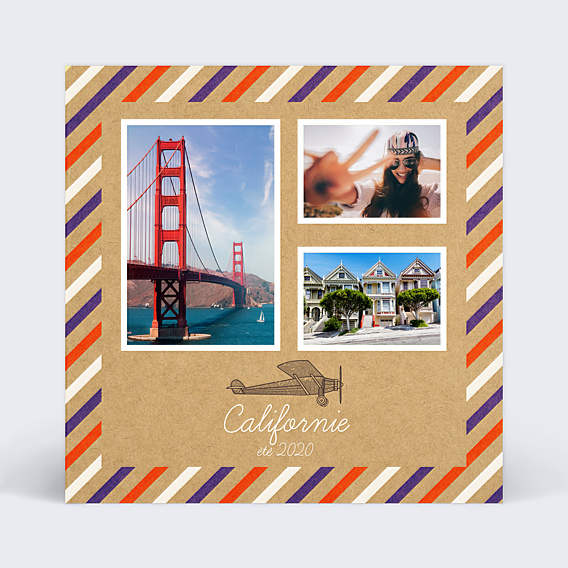 Carte Postale Voyage à la française