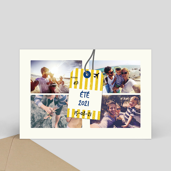 Carte Postale Voyage vintage