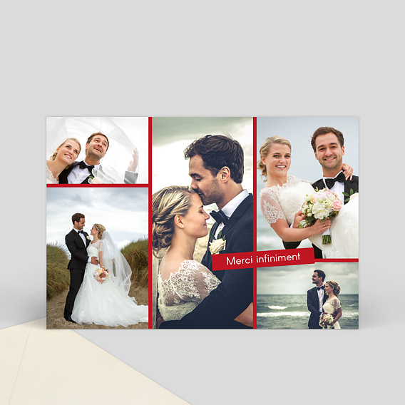 Remerciements mariage Ambiance photo remerciement mariage 4