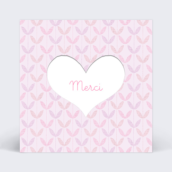 Remerciements Naissance Carte remerciement naissance