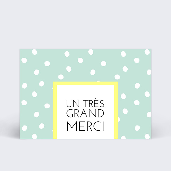 Carte remerciement invitation Design