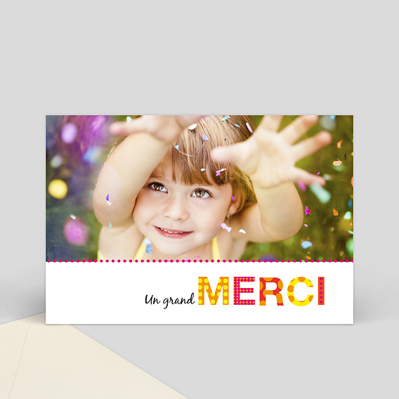 Remerciements Anniversaire Lettres merci anniversaire