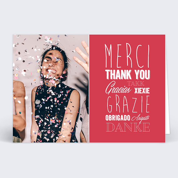 Carte remerciements anniversaire Remerciement humoristique anniversaire 2
