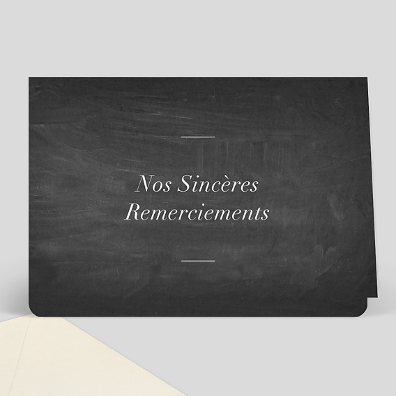 Remerciements Décès Ardoise