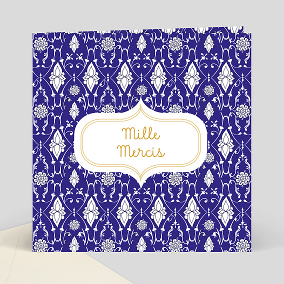 Remerciements mariage Motifs orientaux