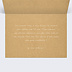 Carte remerciement invitation Corde à Linge Kraft Intérieur Droit
