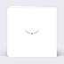 Carte remerciement invitation Coeur Bucolique Simple Verso