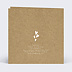 Carte remerciement mariage Corde à linge merci mariage Verso