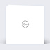 Carte remerciement invitation Couronne Fleurie Simple Verso