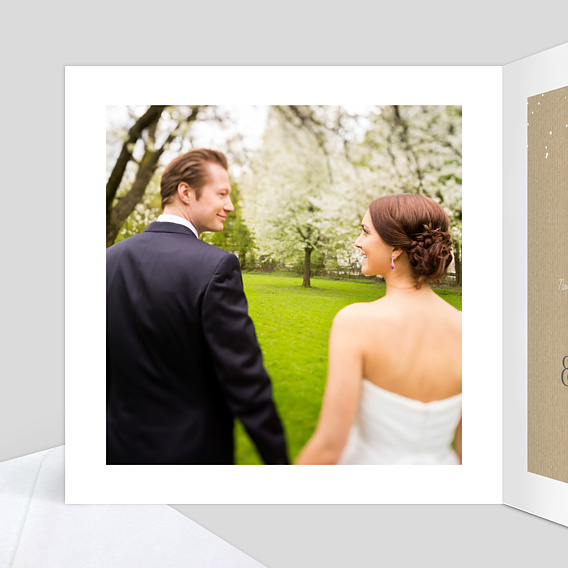 Carte de remerciement Instant Rêvé Intérieur Gauche