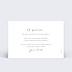 Remerciements mariage Jeu Typographique Moderne