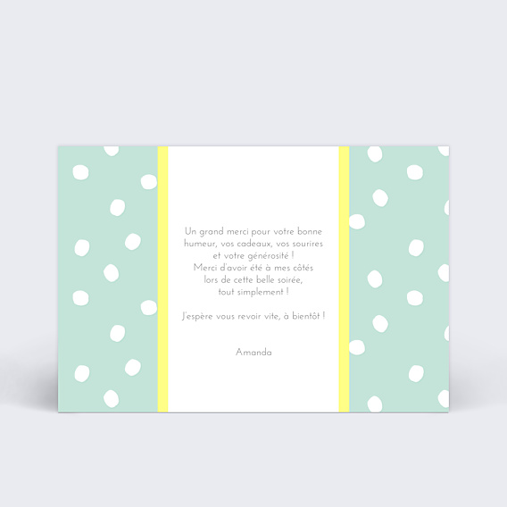 Remerciements Toutes Occasions Design