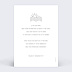 Carte remerciement mariage Thème Plage Verso