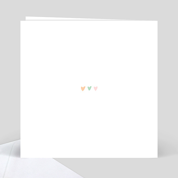 Carte de remerciement Promenade Champêtre Verso